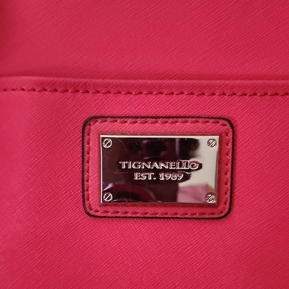 Nine West Fuchsia Satchel Bag - Picture 2 of 4